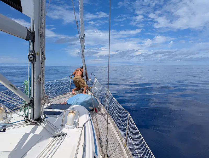 Featured image of post Some spinnaker sailing and some motoring